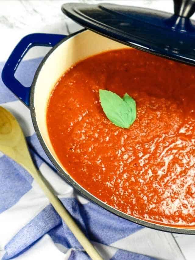 Easy Low Sodium Tomato Sauce