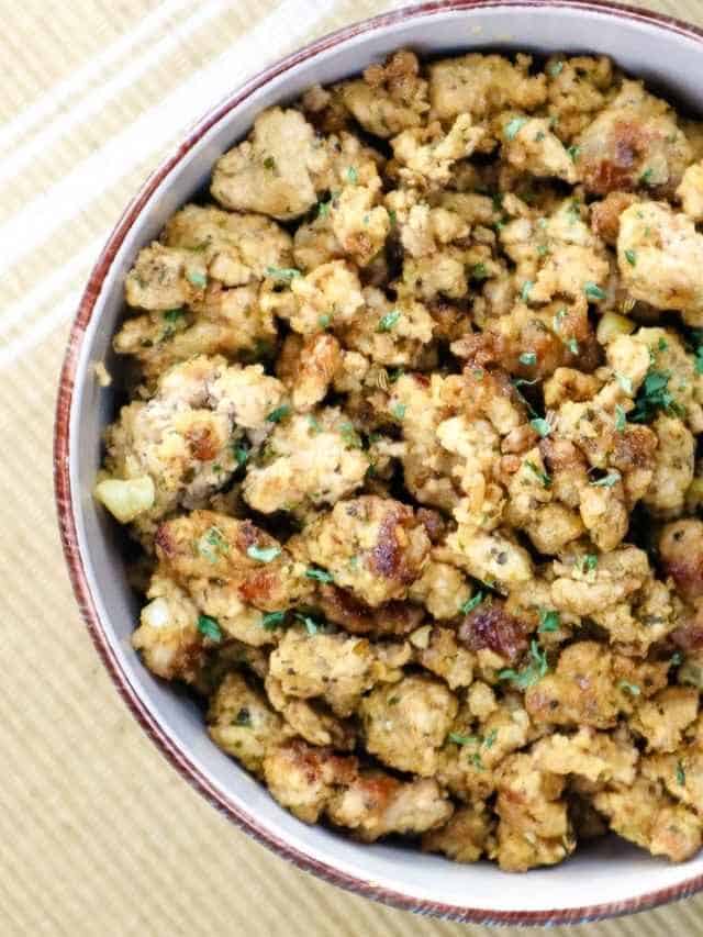 Low Sodium Homemade Italian Sausage
