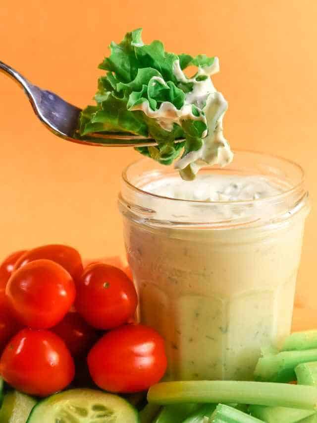 Low Sodium Ranch Dressing with Greek Yogurt