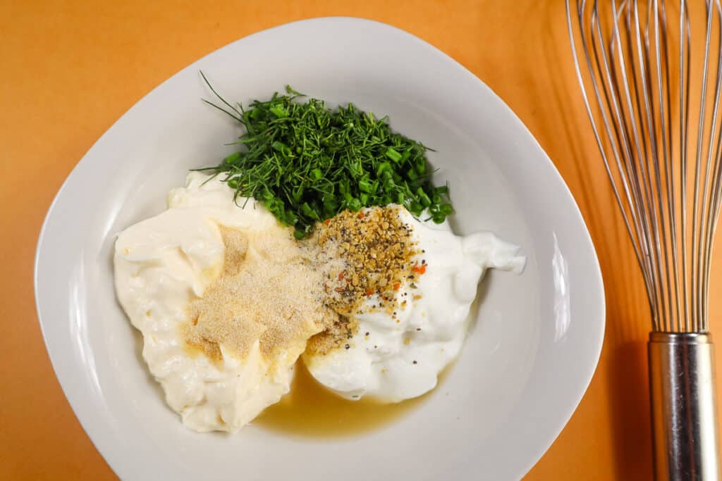 Low Sodium Ranch Dressing with Greek Yogurt