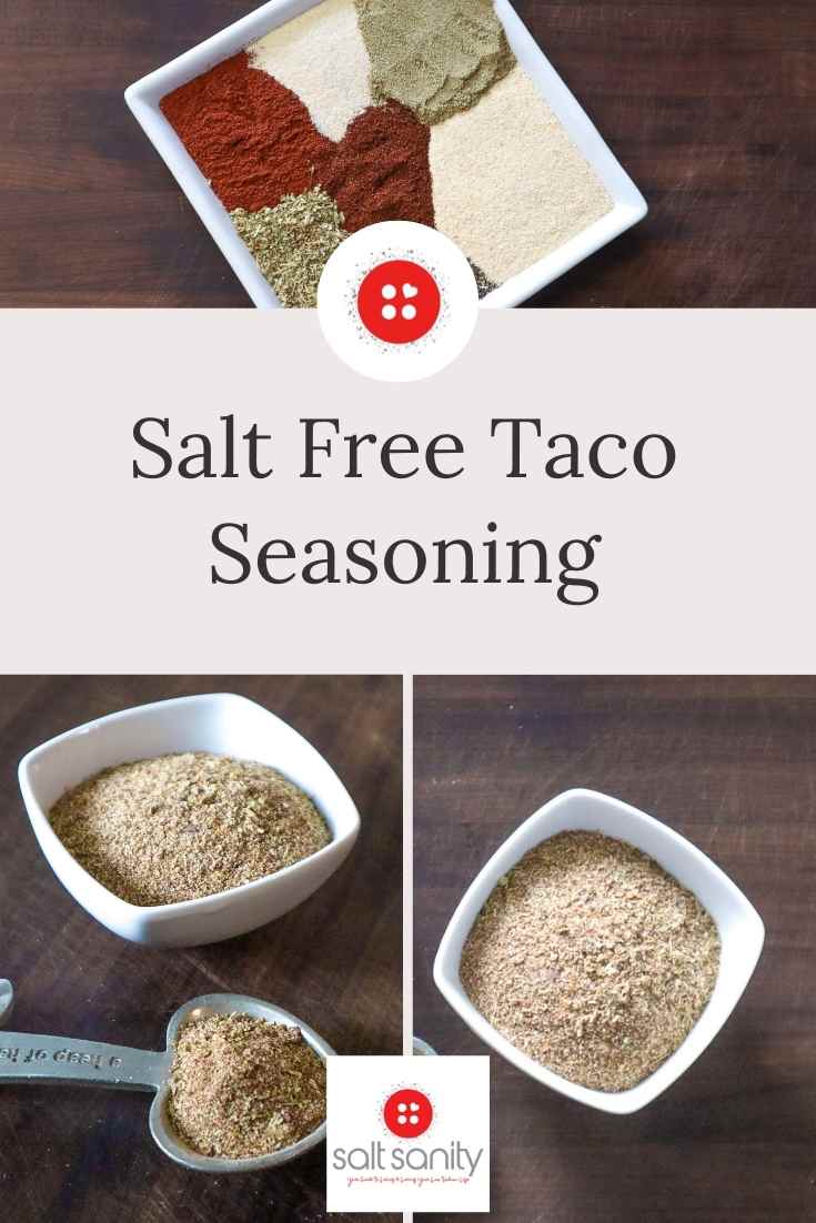 Salt Free Taco Seasoning