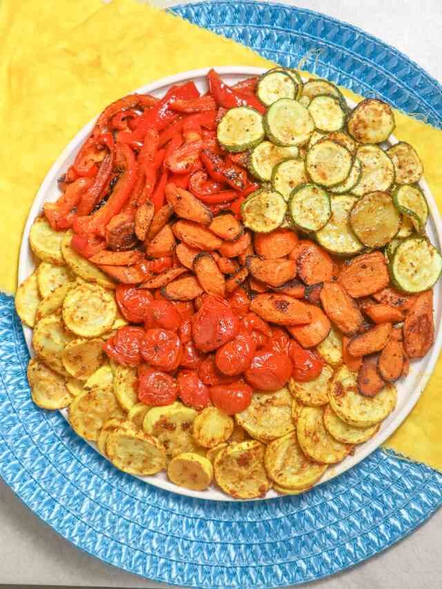 Low Sodium Roasted Vegetable Platter