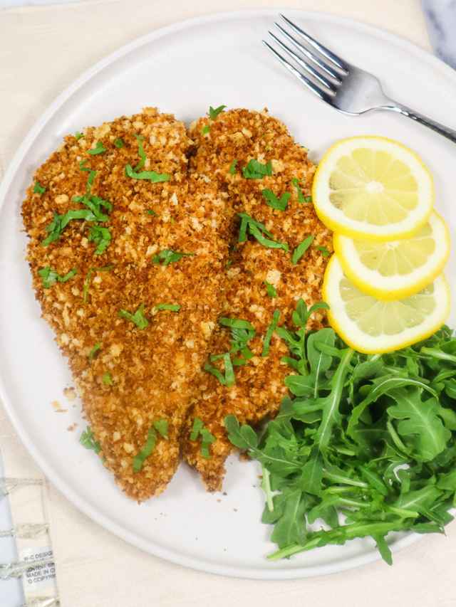 Low Sodium Panko Crusted Chicken