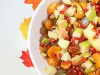 fruit salad in bowl