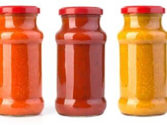 sauces in jars