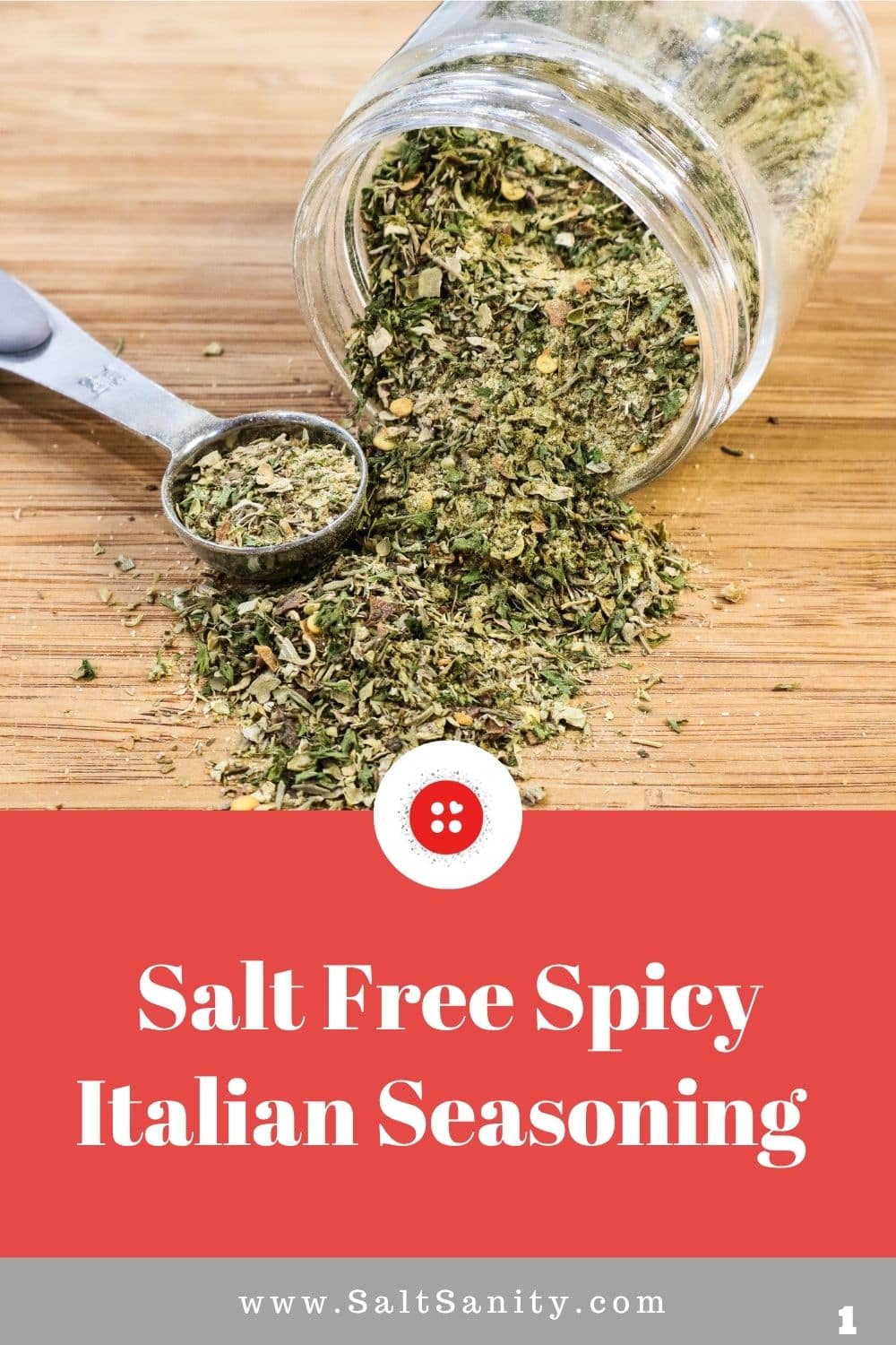 pin with spices on cutting board